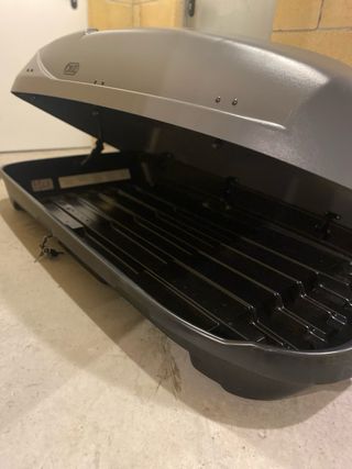 Cofre techo 470L - Gris GRAN CAPACIDAD