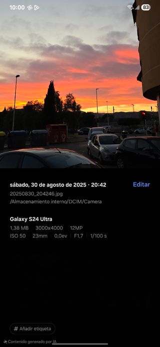 Samsung Galaxy S24 Ultra 256GB - Plata
