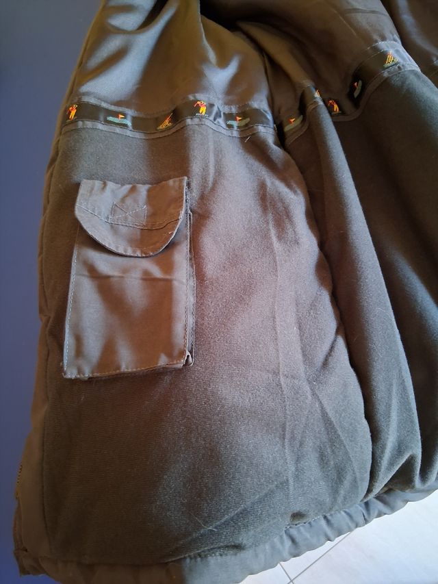 Chaqueta gris L - Pluma