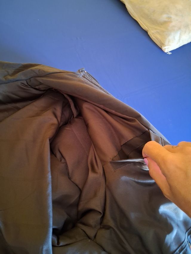 Chaqueta gris L - Pluma