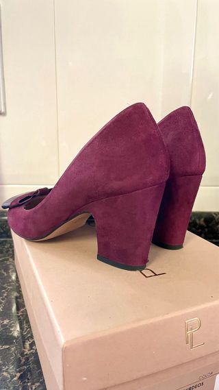 Zapatos Pura López tacón 36