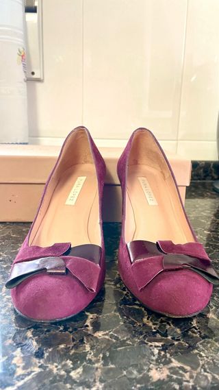 Zapatos Pura López tacón 36