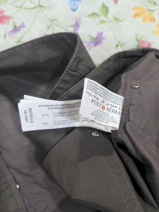 Pantalones Punto Roma Gris