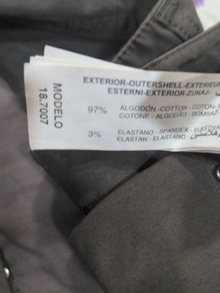 Pantalones Punto Roma Gris