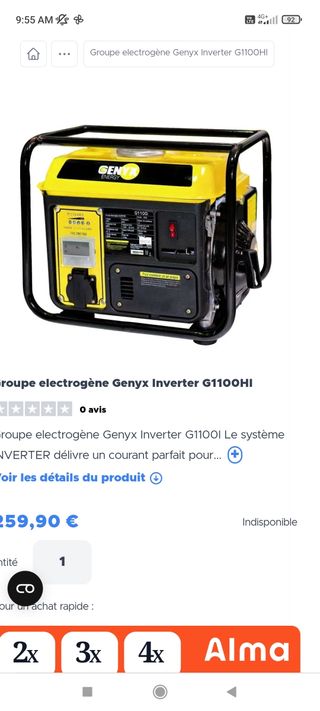 Generador  - Oferta!