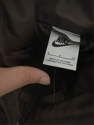 Abrigo Nike marrón -  entretiempo