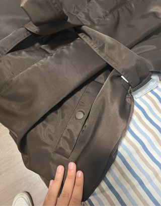 Abrigo Nike marrón -  entretiempo