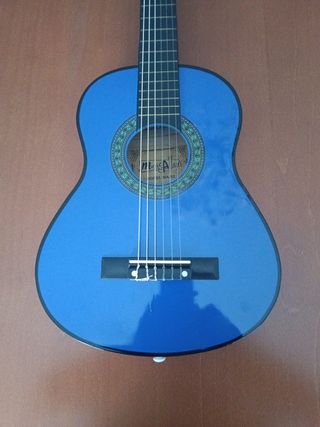Guitarra Clásica Azul para Niños