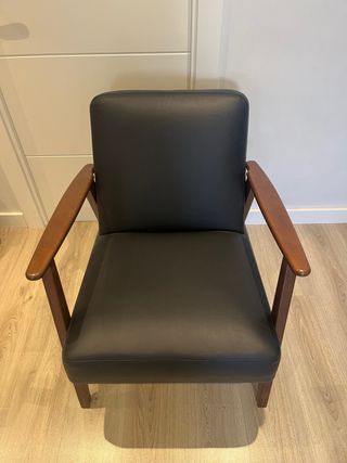 Butaca Ikea Ekenäset - Negro y marrón