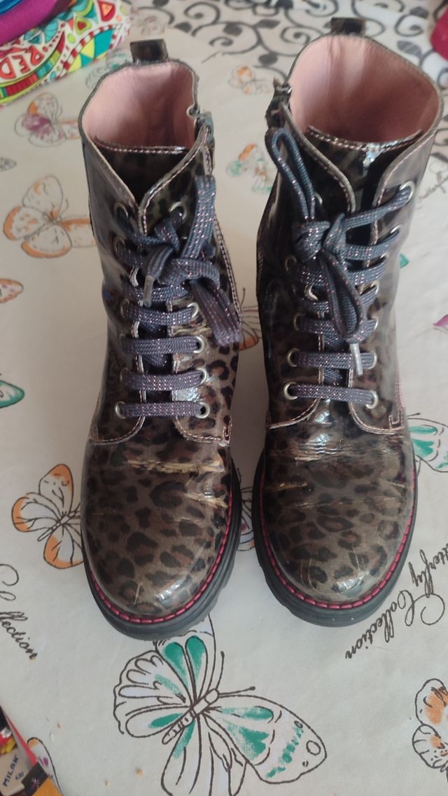 Botas Pablosky niña leopardo