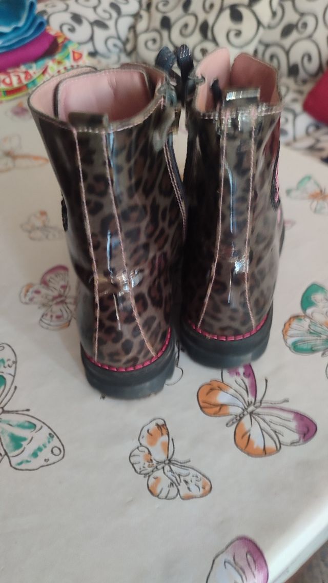 Botas Pablosky niña leopardo