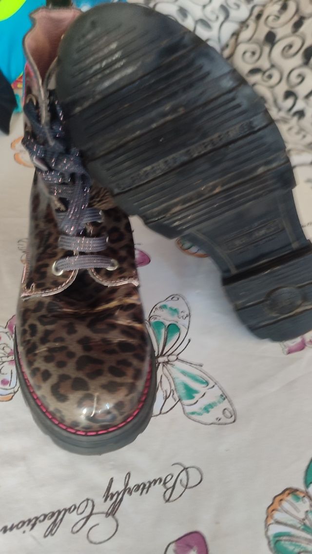 Botas Pablosky niña leopardo
