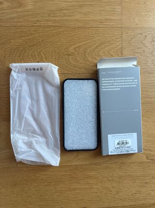 Custodia nera iPhone