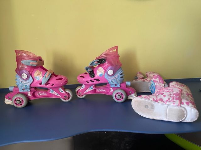 Patines Barbie niña