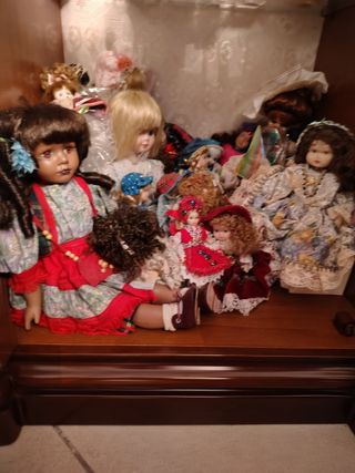 Bambole porcellana vintage