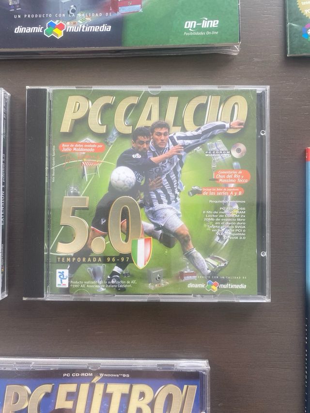PC Fútbol Dinamic - 4 juegos y complementos