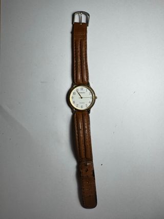 Reloj Radiant cuarzo marrón