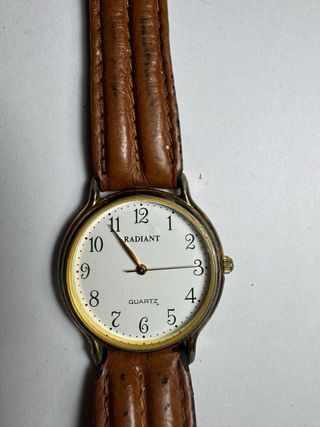 Reloj Radiant cuarzo marrón