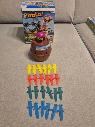 Salto Pirata! Juego de Mesa Bizak