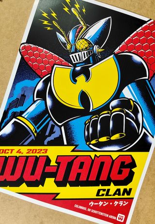 Poster Wu-Tang Clan - Live in Columbus (USA) 2023