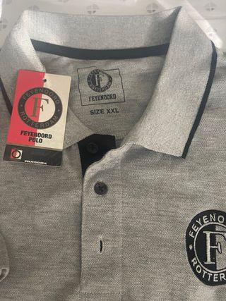Polo Feyenoord XXL gris