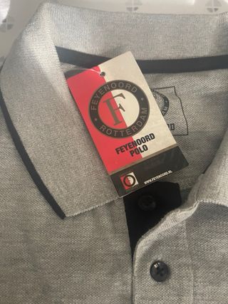Polo Feyenoord XXL gris