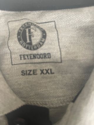 Polo Feyenoord XXL gris