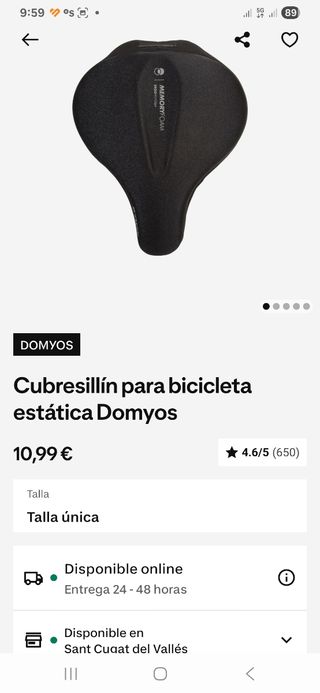Cubre sillín bicicleta Memory Foam