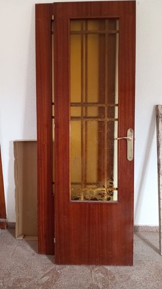 Puerta de dos hojas