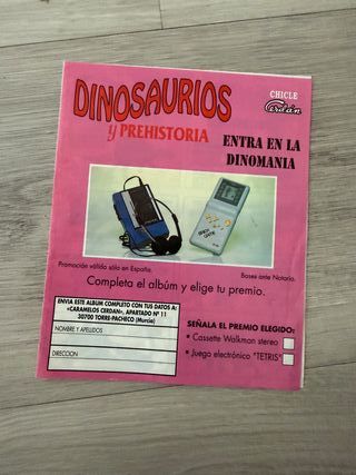 Álbum Dinosaurios Cerdán