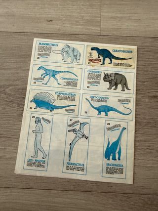 Álbum Dinosaurios Cerdán