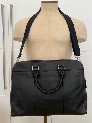 Bolso bandolera Fossil - Piel negra