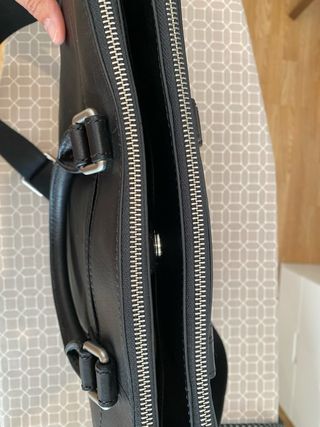 Bolso bandolera Fossil - Piel negra