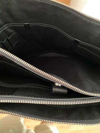 Bolso bandolera Fossil - Piel negra