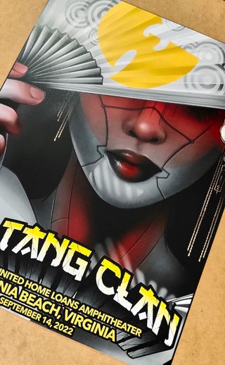 Poster "Wu-Tang Clan" Live in Virginia (USA) 2022