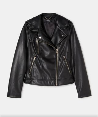 Cazadora negra biker FÓRMULA JOVEN mujer