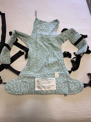 Fidella portabebés - Mint con lunares