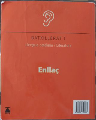 Enllaç. Llengua catalana i literatura 1. Batxil...