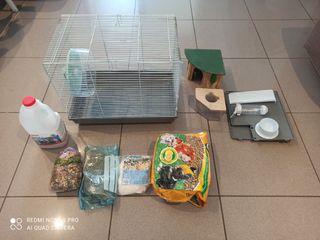 Jaula hámster completa