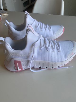 Zapatillas Nike Free Metcon 6 Blancas Rosa