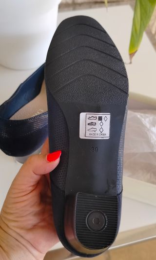 Scarpe Soft Space blu donna