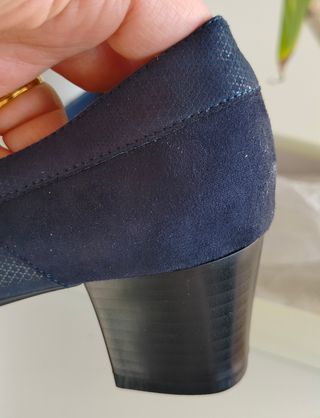 Scarpe Soft Space blu donna