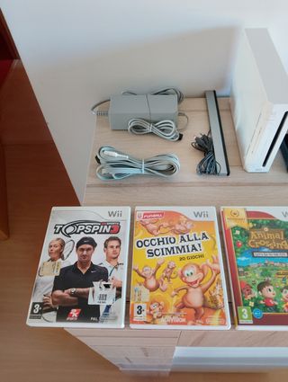 Nintendo Wii Con muchos juegos, 50€.