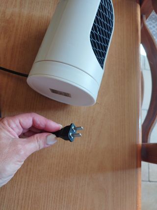 Riscaldatore portatile con maniglia