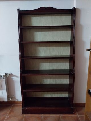 Estantería madera antigua