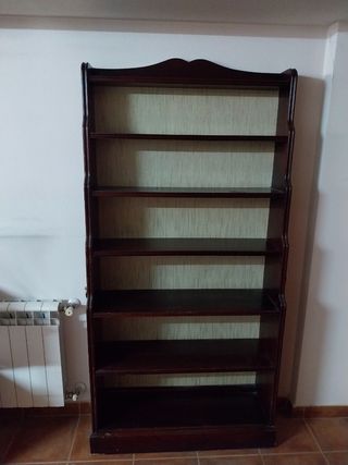 Estantería madera antigua