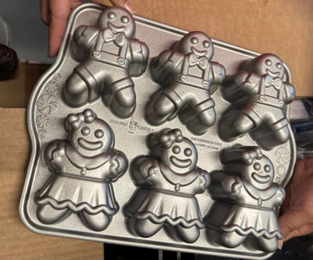 Molde figuras Jengibre NordicWare repostería