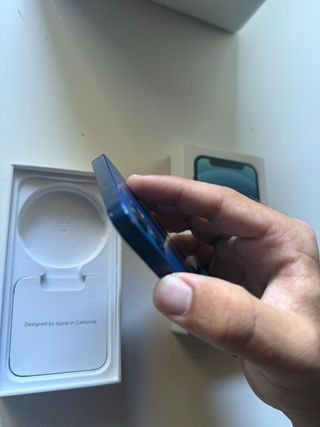 iPhone 12 Mini blu