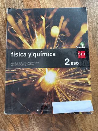 Física y química. 2 ESO. Savia