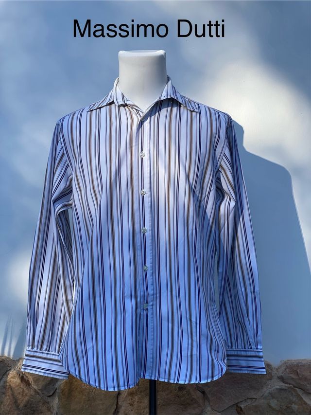 Camisa Massimo Dutti rayas